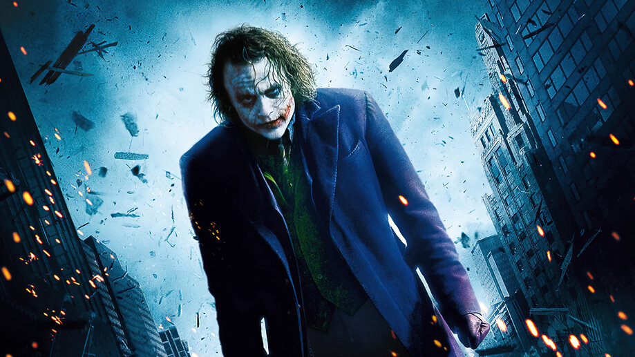 Joker Heath Ledger The Dark 4K #4010h Wallpaper PC Desktop